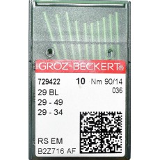 GROZ BECKERT Blindstitch Machine Needles Size 90/14,29BL, 29-49, 29-34